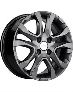 Литой диск Khomen KHW1503 X-Ray 15x6" 4x100мм DIA 60.1мм ET 40мм Gray