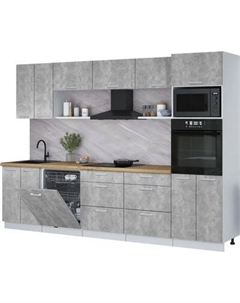 Кухонный гарнитур Интерлиния Мила Лайт 3.0-ПМ1