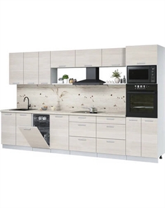 Кухонный гарнитур Интерлиния Мила Лайт 3.5-ПМ3