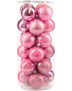 Набор шаров новогодних Ausini VT25-04003-7