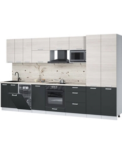 Кухонный гарнитур Интерлиния Мила Лайт 3.5-ПМ4