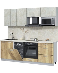 Кухонный гарнитур Интерлиния Мила Лайт 2.25-ПМ4