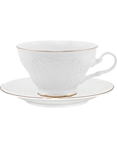 Чашка с блюдцем Lenardi Maria Gold 226-013
