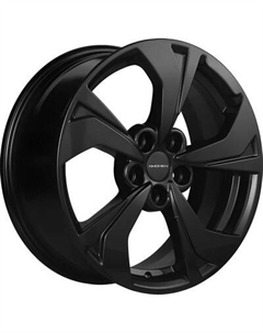 Литой диск Khomen KHW1724 Exeed LX 17x7" 5x108мм DIA 60.1мм ET 33мм Black