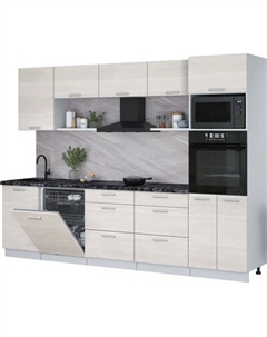 Кухонный гарнитур Интерлиния Мила Лайт 2.9-ПМ1