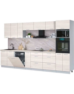 Кухонный гарнитур Интерлиния Мила Лайт 3.5-ПМ1-2