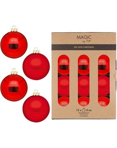 Набор шаров новогодних Inge's Christmas Ruby Nights / 12002P812 Inge's christmas