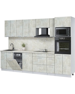 Кухонный гарнитур Интерлиния Мила Лайт 3.0-ПМ3