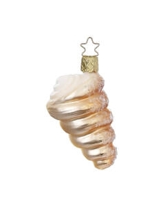 Елочная игрушка Inge's Christmas Coffee Table. Трубочка с кремом / 10127S021 Inge's christmas