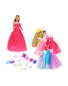 Кукла с аксессуарами Defa Модница / 8362a