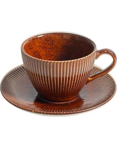 Чашка с блюдцем AksHome Aurora 200мл Akshome