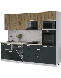 Кухонный гарнитур Интерлиния Мила Лайт 2.7-ПМ1