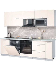 Кухонный гарнитур Интерлиния Мила Лайт 2.6-ПМ2