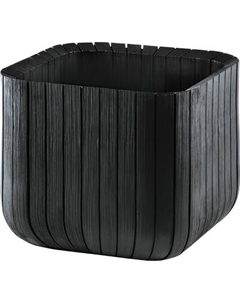 Кашпо Keter Wood Look Cube Planter M / 230225