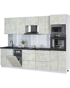 Кухонный гарнитур Интерлиния Мила Лайт 2.85-ПМ3