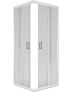 Душевой уголок МетаКам City Trend White 80x80 / KKS_016825 Метакам