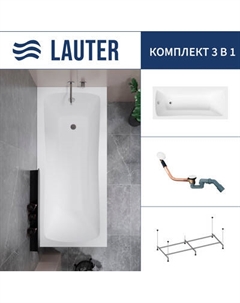 Ванна акриловая Lauter Bianca 160 / 21207160