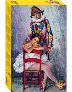 Пазл Step Puzzle Арлекин и балерина. Юбилейная коллекция Step puzzle