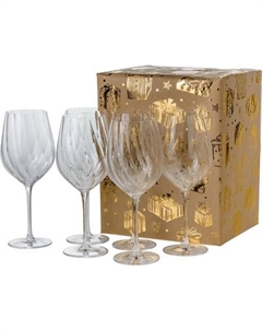 Набор бокалов Bohemia Crystalite Uria Optic в под. упаковке 91L/1SJ54/0/00000/600-664
