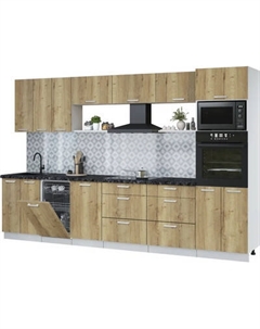 Кухонный гарнитур Интерлиния Мила Лайт 3.3-ПМ3