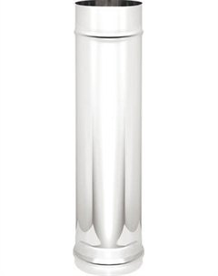 Труба дымохода Везувий AISI 304 0.8 д.115 L-0.25м