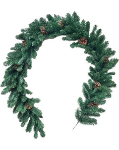 Гирлянда еловая Homa Рождественская / 19106G-200CM