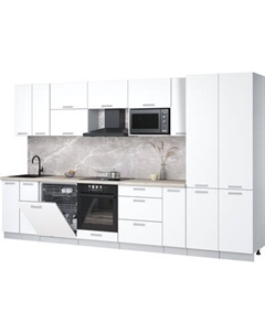 Кухонный гарнитур Интерлиния Мила Лайт 3.5-ПМ2
