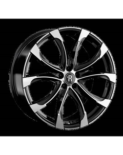 Литой диск Replay GS2 22x9.5" 5x114.3мм DIA 67.1мм ET 47мм BKF
