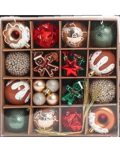 Набор шаров новогодних Золотая сказка 592590