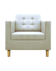 Кресло мягкое Brioli Дилли клетка Д