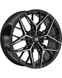 Литой диск LS wheels FlowForming RC106 19x8.5" 5x112мм DIA 66.6мм ET 30мм BKF Ls wheels