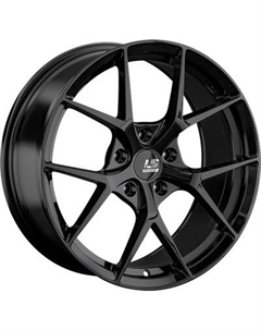 Литой диск LS wheels FlowForming RC66 18x8" 5x108мм DIA 65.1мм ET 36мм BK Ls wheels