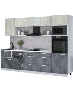 Кухонный гарнитур Интерлиния Мила Лайт 2.9-ПМ1