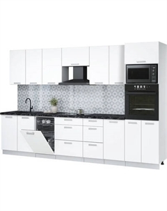 Кухонный гарнитур Интерлиния Мила Лайт 3.25-ПМ3