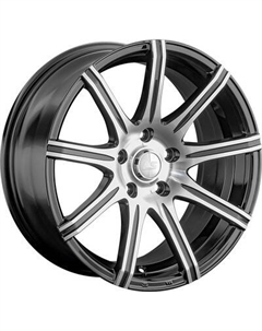 Литой диск LS wheels LS 1322 17x8" 5x114.3мм DIA 67.1мм ET 35мм BKF Ls wheels