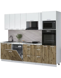 Кухонный гарнитур Интерлиния Мила Лайт 2.7-ПМ1