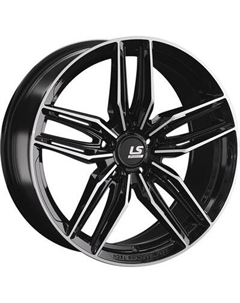 Литой диск LS wheels FlowForming RC54 18x8.5" 5x114.3мм DIA 67.1мм ET 40мм BKF Ls wheels