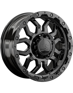 Литой диск LS wheels LS 1285 17x8" 5x150мм DIA 110.1мм ET 45мм BK Ls wheels