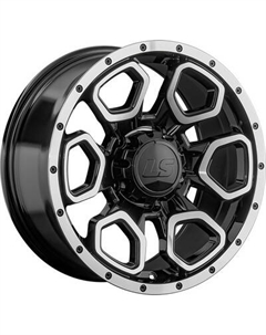Литой диск LS wheels LS 1345 18x9" 5x150мм DIA 110.1мм ET 30мм BKF Ls wheels
