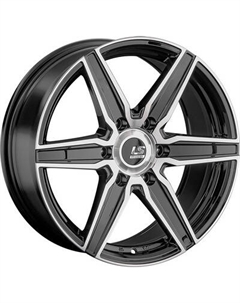 Литой диск LS wheels FlowForming RC62 18x8" 6x139.7мм DIA 75.1мм ET 40мм BKF Ls wheels