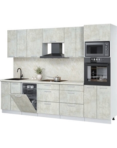 Кухонный гарнитур Интерлиния Мила Лайт 2.85-ПМ3