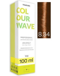 Крем-краска для волос Malecula Colour Wave тон 8.34