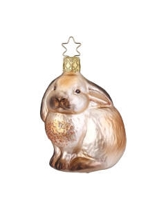 Елочная игрушка Inge's Christmas Playful Nature. Кролик / 10074S021 Inge's christmas