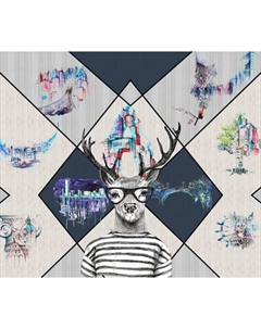 Фотообои листовые Citydecor Абстракция 212