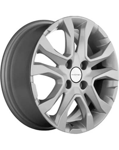 Литой диск Khomen KHW1503 Logan 15x6" 4x100мм DIA 60.1мм ET 40мм F-Silver
