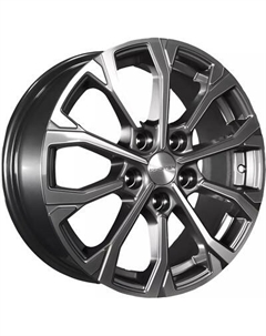 Литой диск Khomen KHW1605 Changan CS35 Plus 16x6.5" 5x110мм DIA 63.3мм ET 46мм
