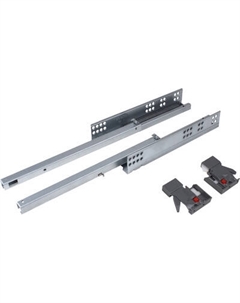 Комплект направляющих мебельных Boyard Push DB8786Zn/350