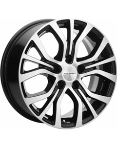 Литой диск Khomen KHW1608 Alphard 16x6.5" 5x114.3мм DIA 60.1мм ET 38мм
