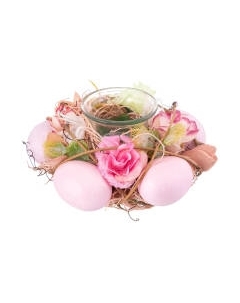 Подсвечник Elan Gallery Розовая феерия / 450145 Elan gallery