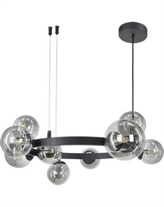 Потолочный светильник Mirastyle Cветильник XL-21003/15 BK+LSG